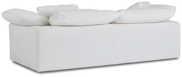 Nixon White Fabric Sofa (4)