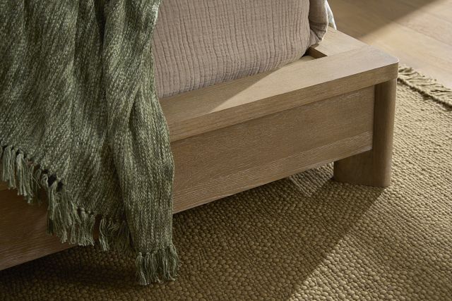 Alton Light Tone Platform Bed