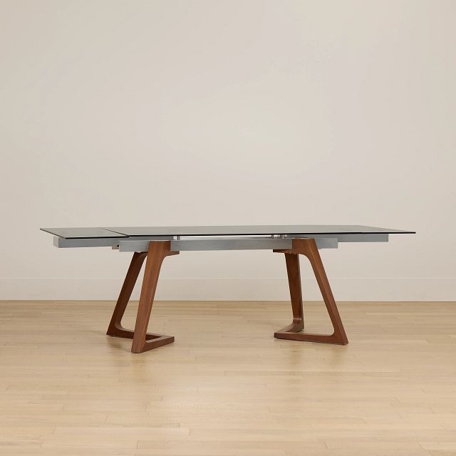 Fresno Glass Rectangular Table
