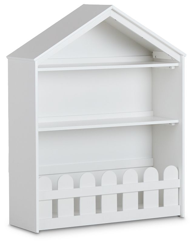 Happy Home White Storage Bookcase (2)