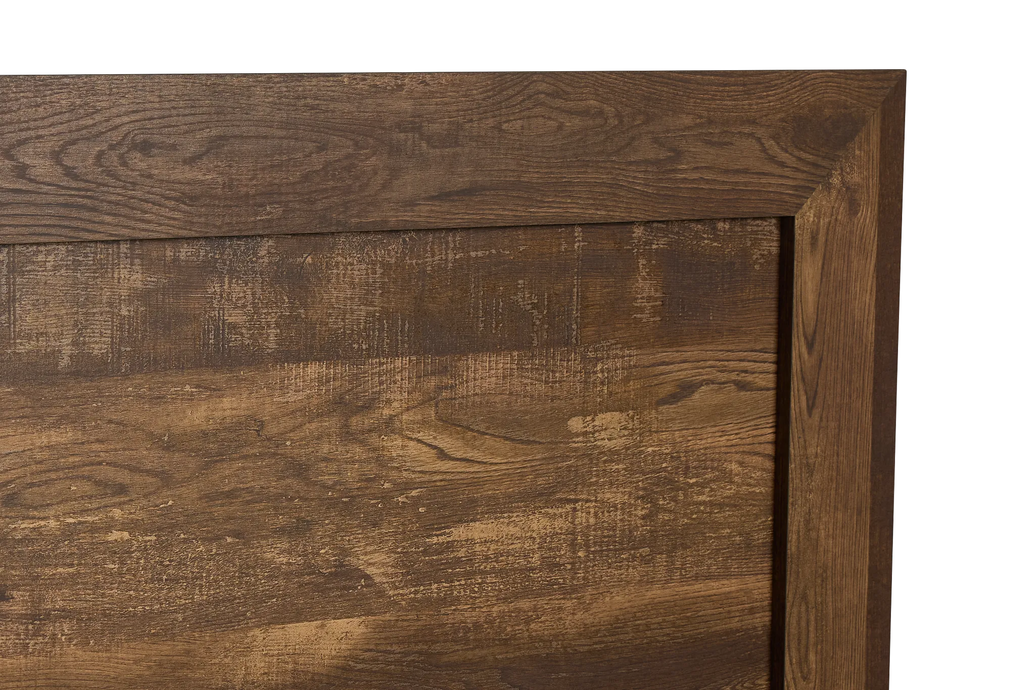 Ollie Dark Tone Panel Bed