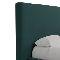 Grayton Joya Green 54" Upholstered Platform Bed