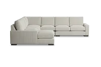 Edgewater Lucy Light Beige Large Left Chaise Sectional