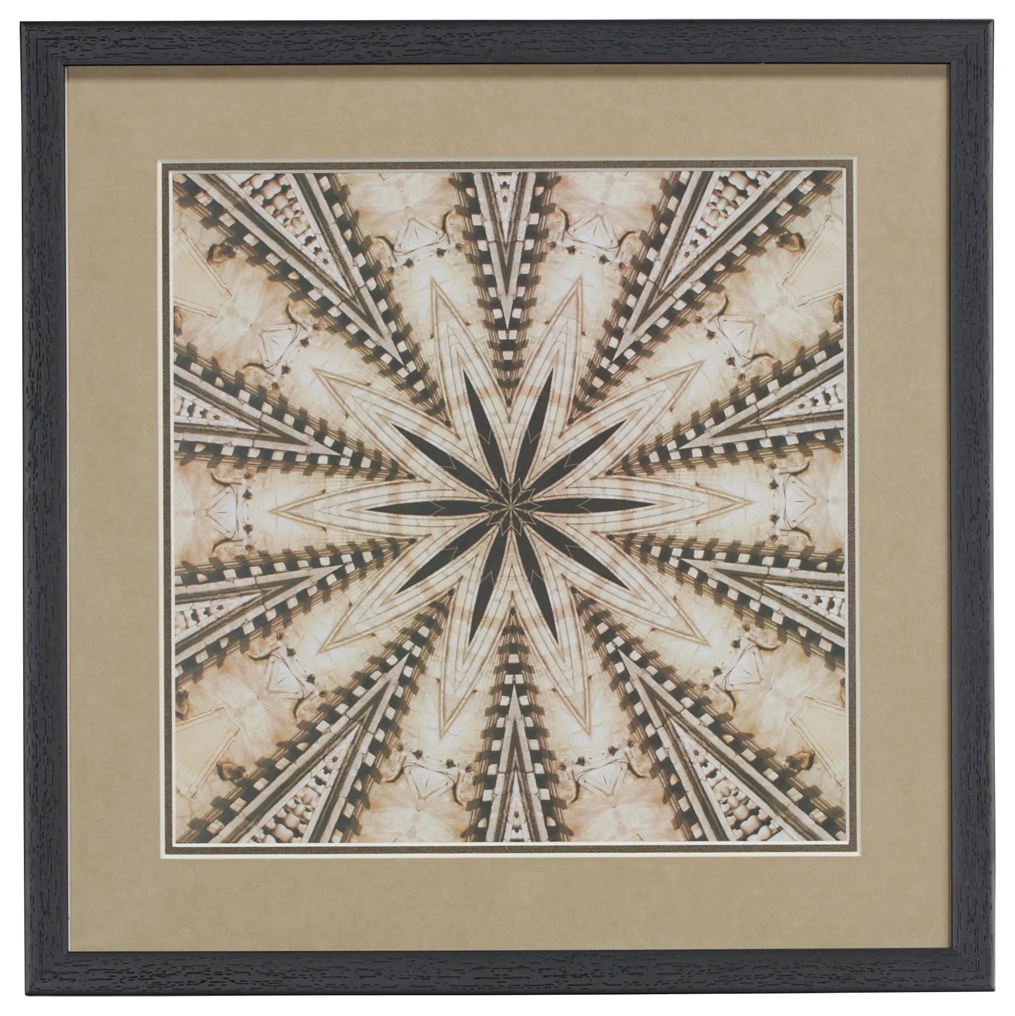 Tawny Brown Framed Wall Art