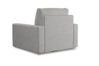 Edgewater Victory Gray Swivel Chair