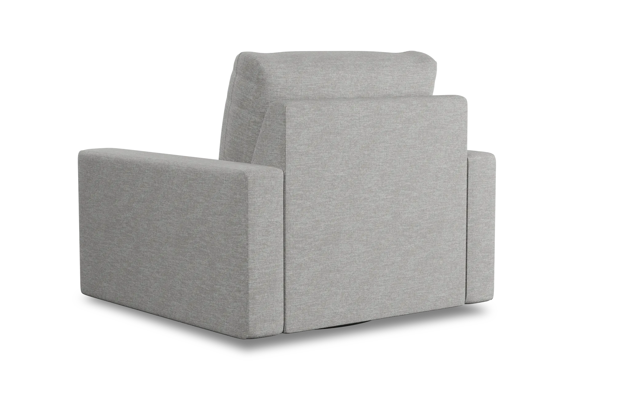 Edgewater Victory Gray Swivel Chair