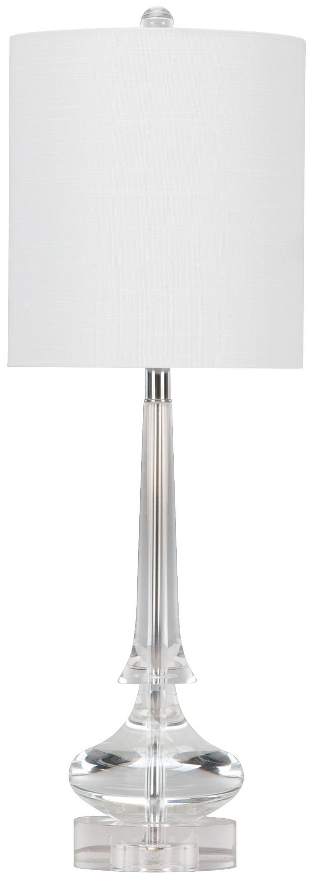 Rivoli Clear Table Lamp
