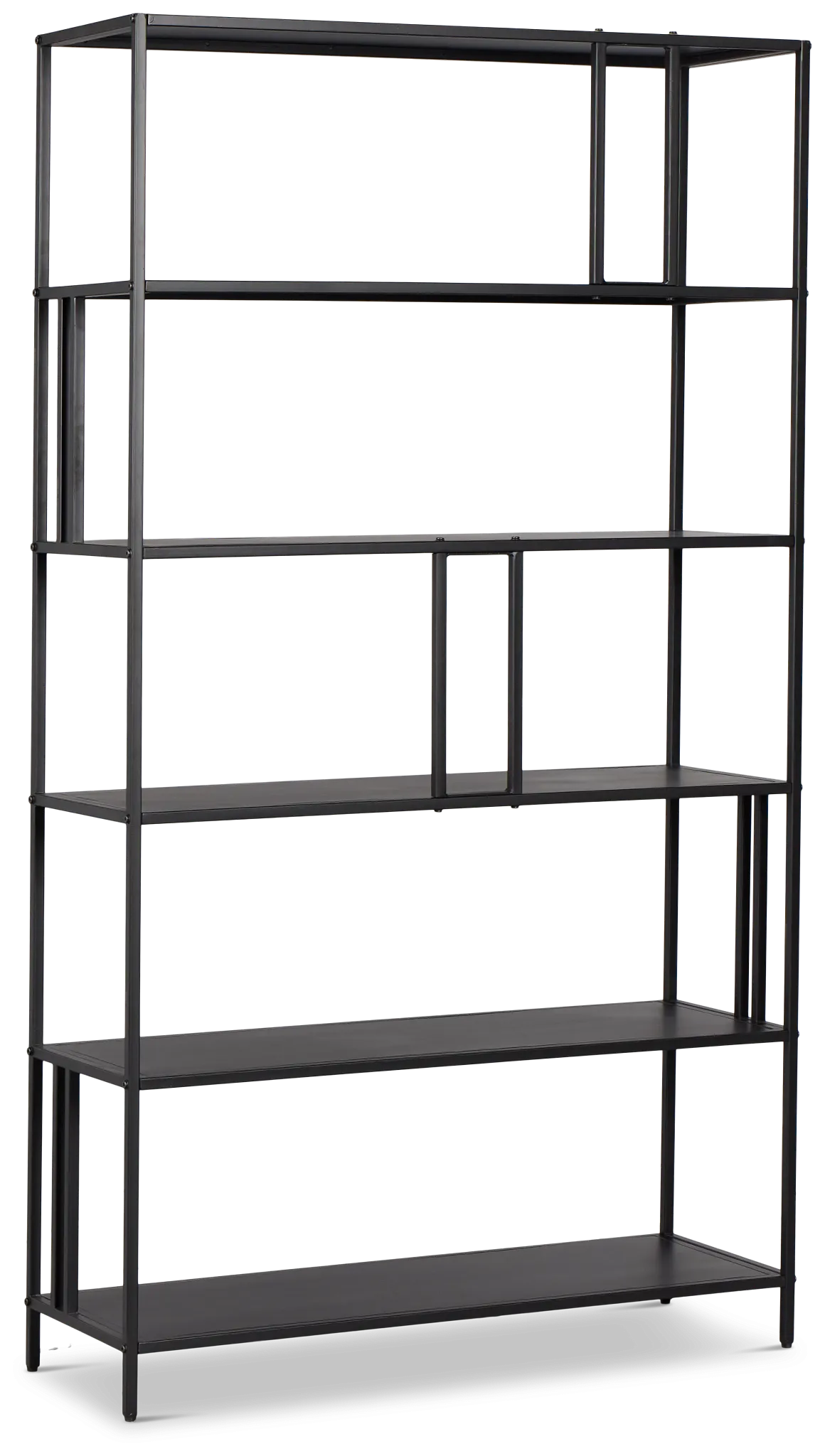 Meggie Black Bookcase