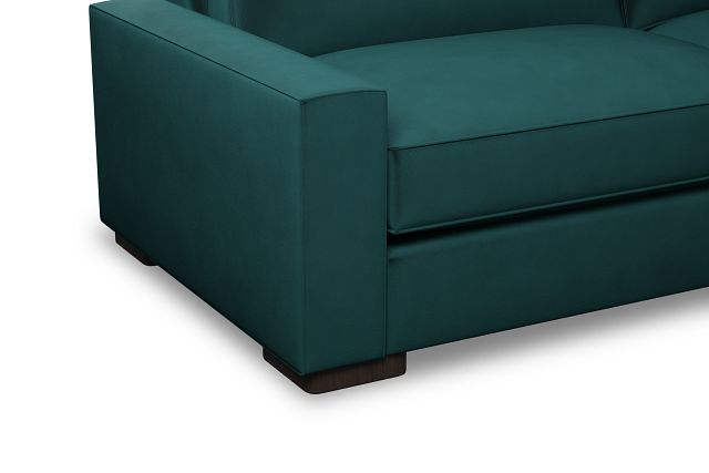 Edgewater Joya Teal 96" Sofa W/ 2 Cushions