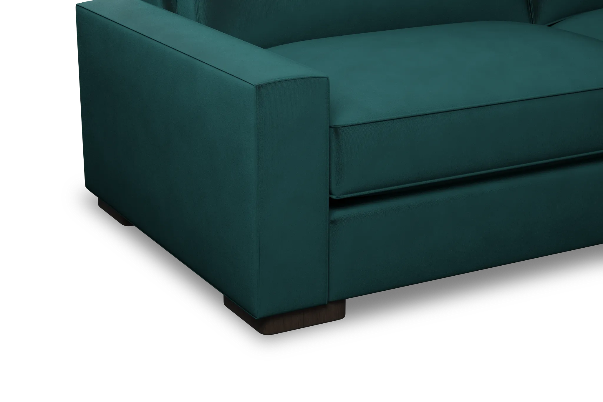Edgewater Joya Teal 96" Sofa W/ 2 Cushions