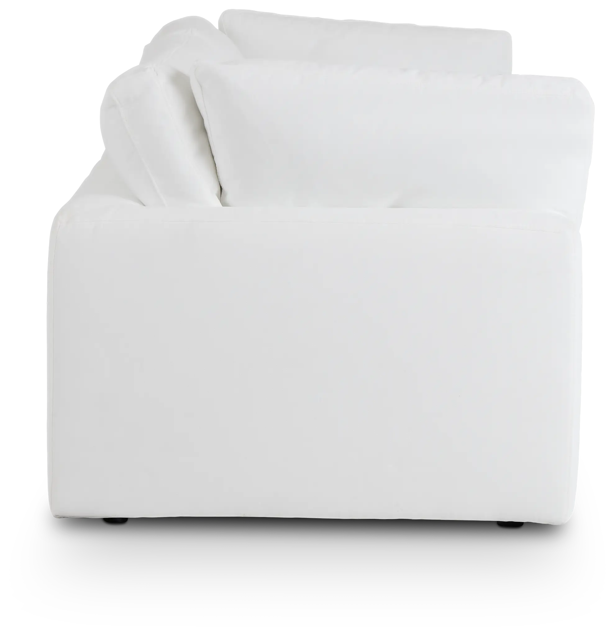 Grant White Fabric Sofa Grant White Fabric Sofa