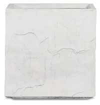 Marbir White Planter