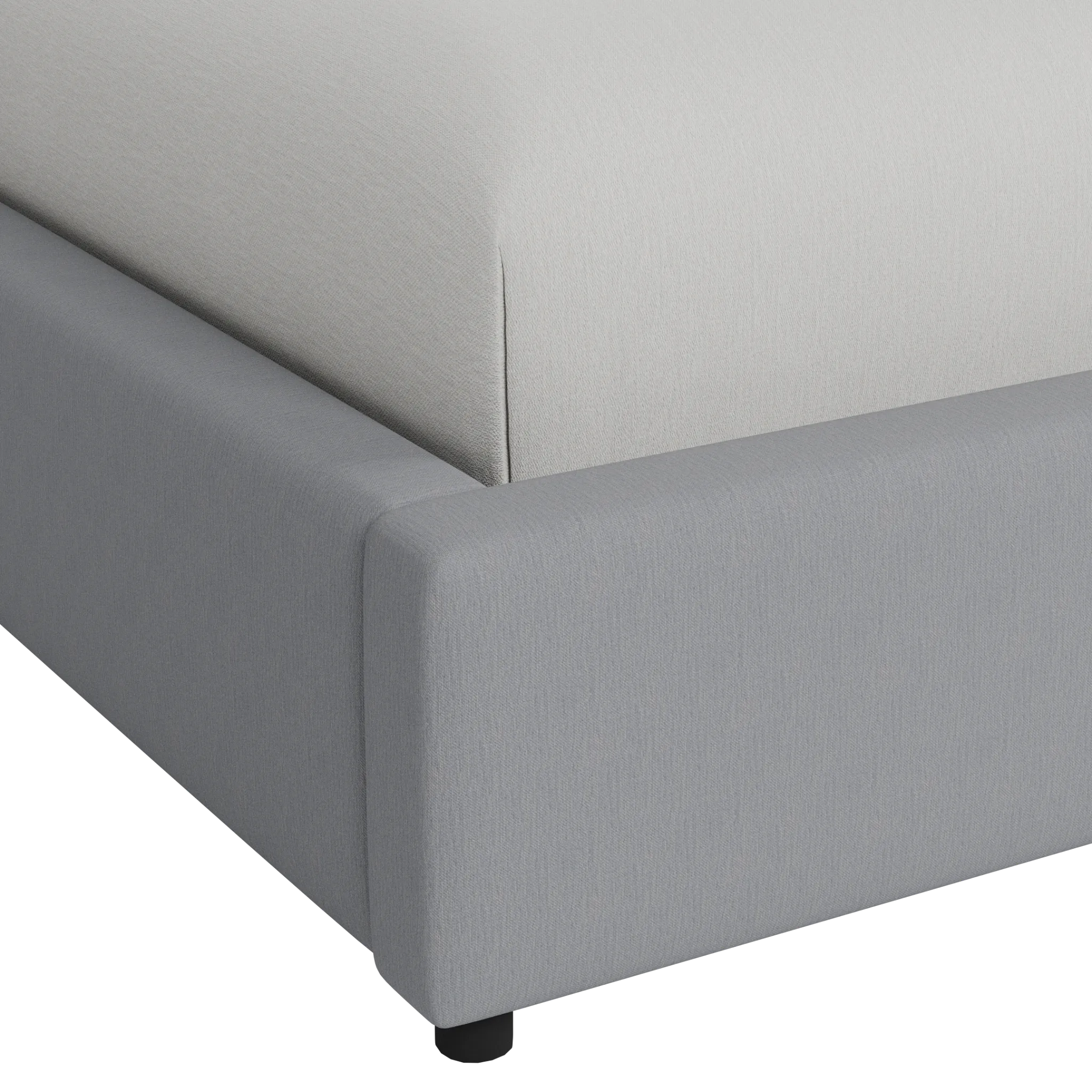 Grayton Revenue 44" Upholstered Platform Bed