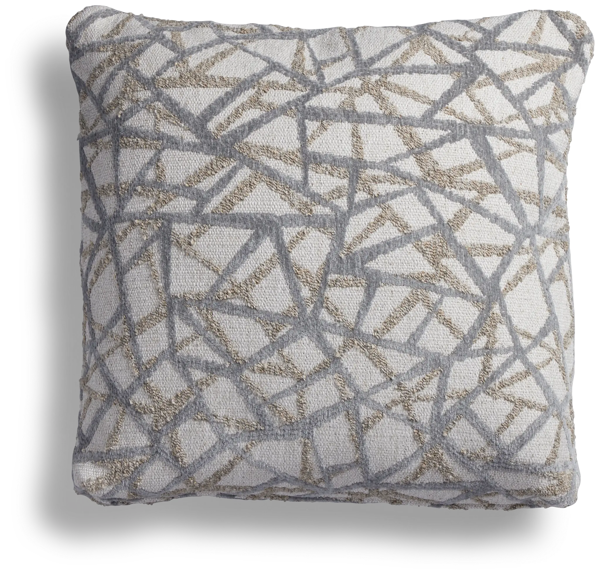 Webinar Gray 18" Accent Pillow Webinar Gray 18" Accent Pillow