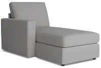Citymod Light Gray Fabric Left Chaise