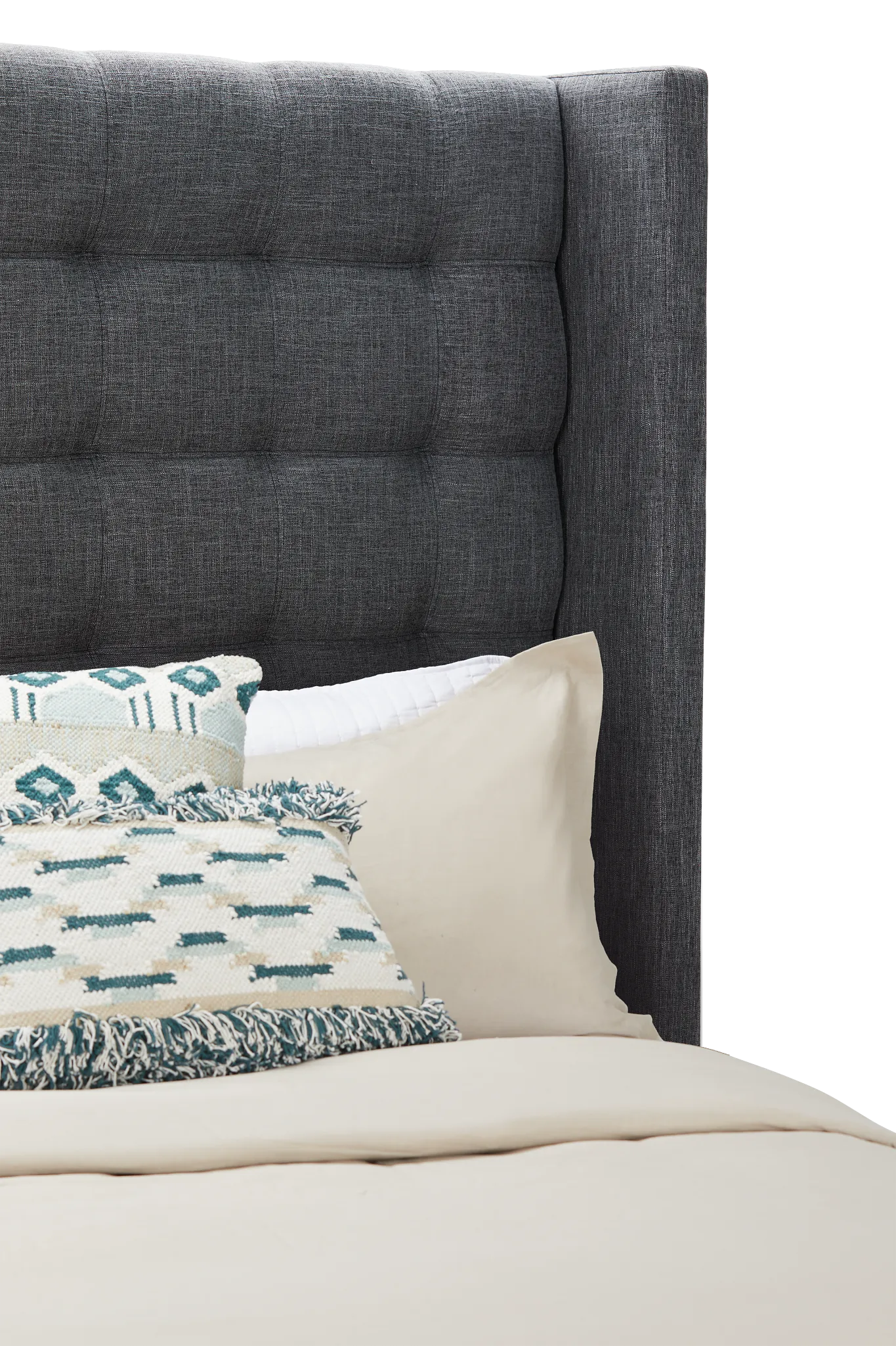 Chatham Dark Gray High Platform Storage Bed