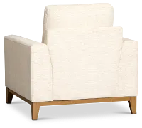 Maisie Light Beige Fabric Chair
