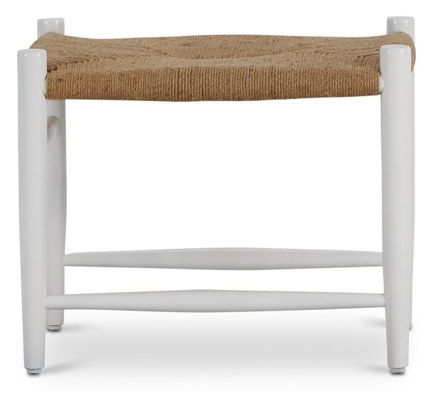 Auburn Woven Small Accent Stool