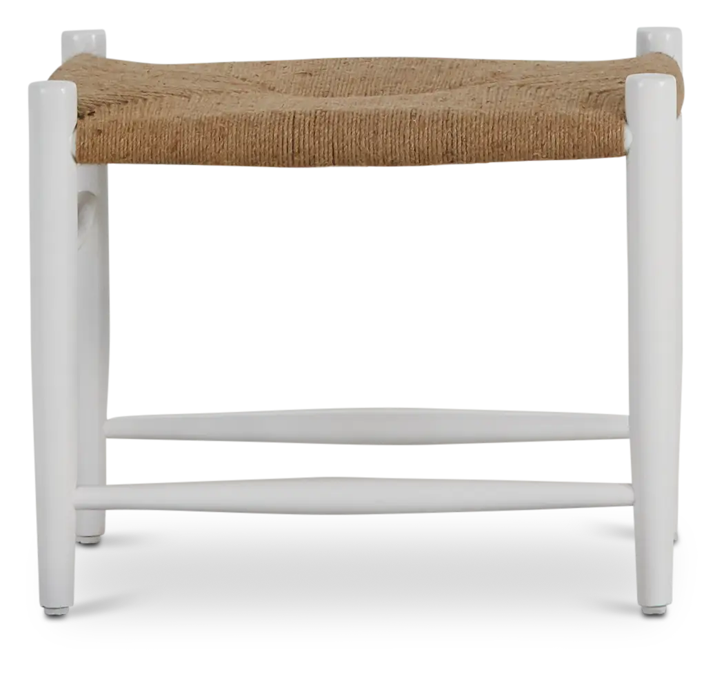 Auburn Woven Small Accent Stool Auburn Woven Small Accent Stool