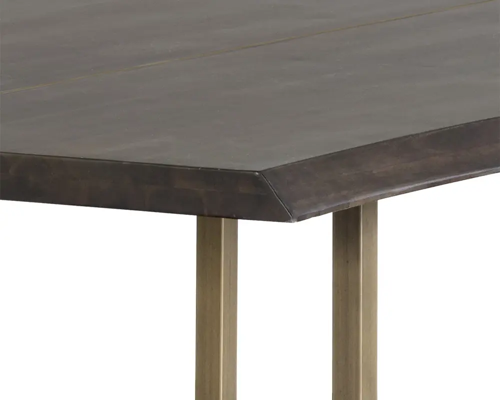 Quinn Dark Brown Rectangular Table Quinn Dark Brown Rectangular Table