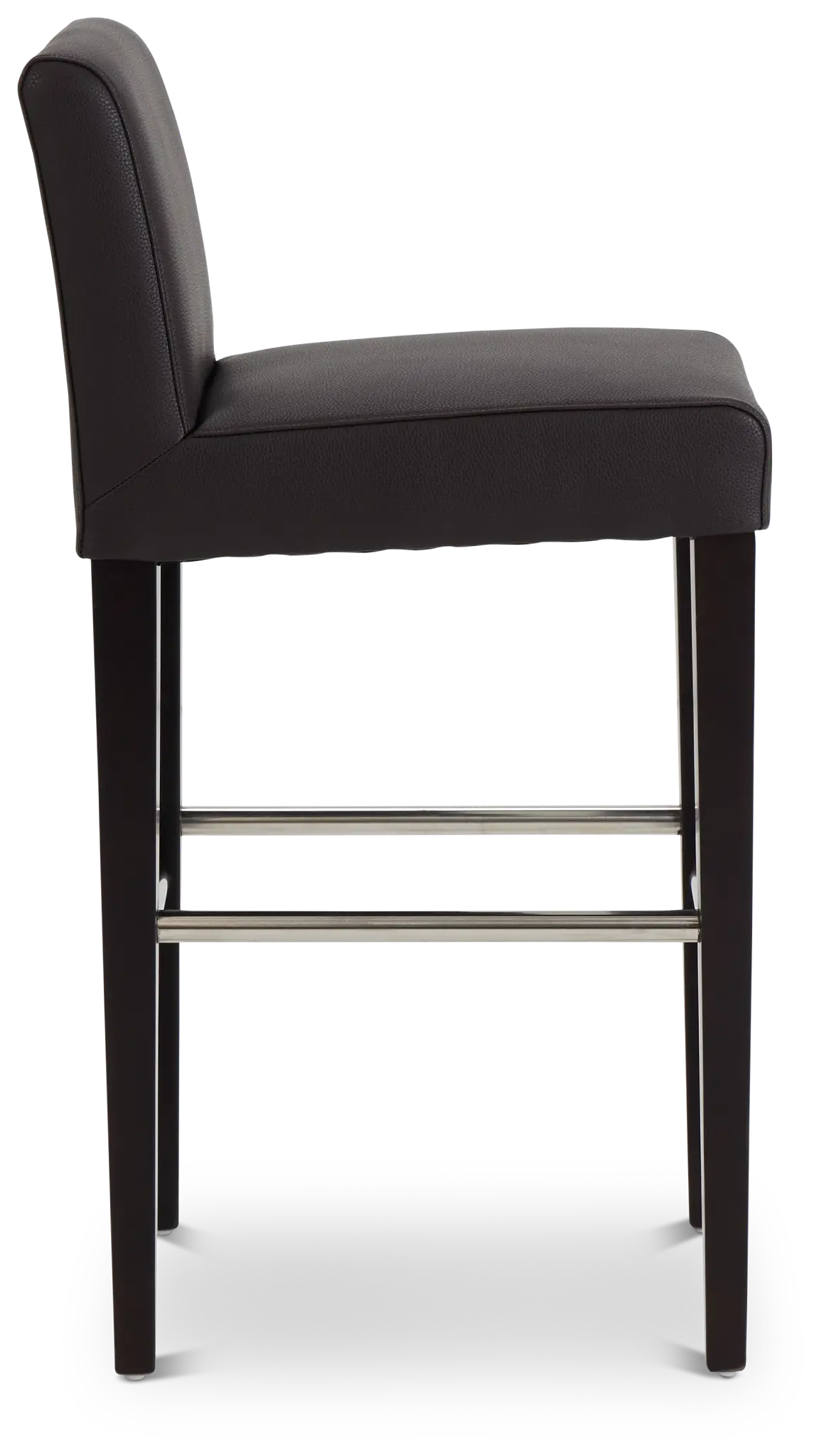 Cane Dark Brown Micro 30" Upholstered Barstool Cane Dark Brown Micro 30" Upholstered Barstool