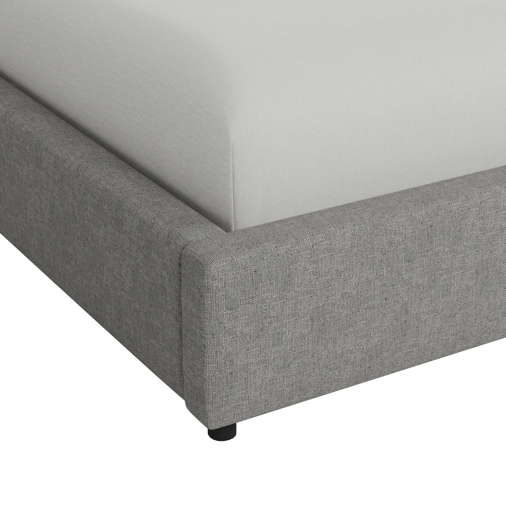 Grayton Linen 54" Upholstered Platform Bed