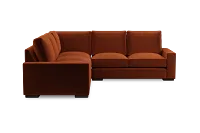 Edgewater Joya Orange Small Two-arm Sectional