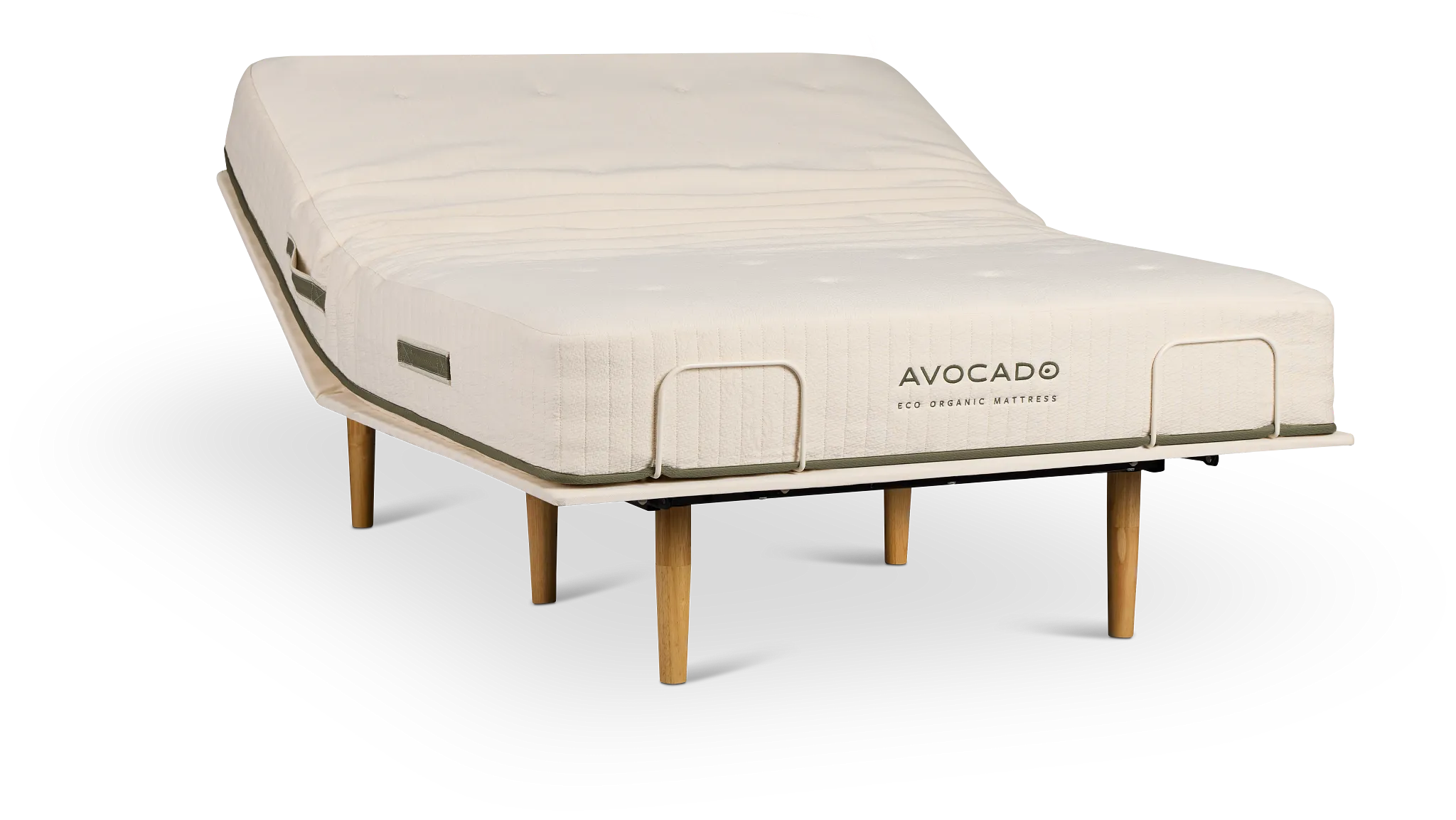 Avocado Eco Organic Cushion Firm Eco Adjustable Mattress Set