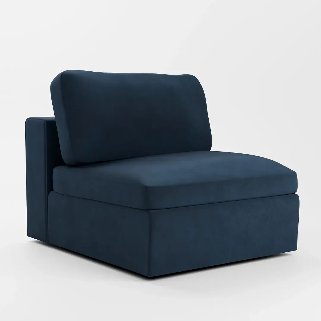 Destin Joya Dark Blue Velvet Swivel Chair Destin Joya Dark Blue Velvet Swivel Chair