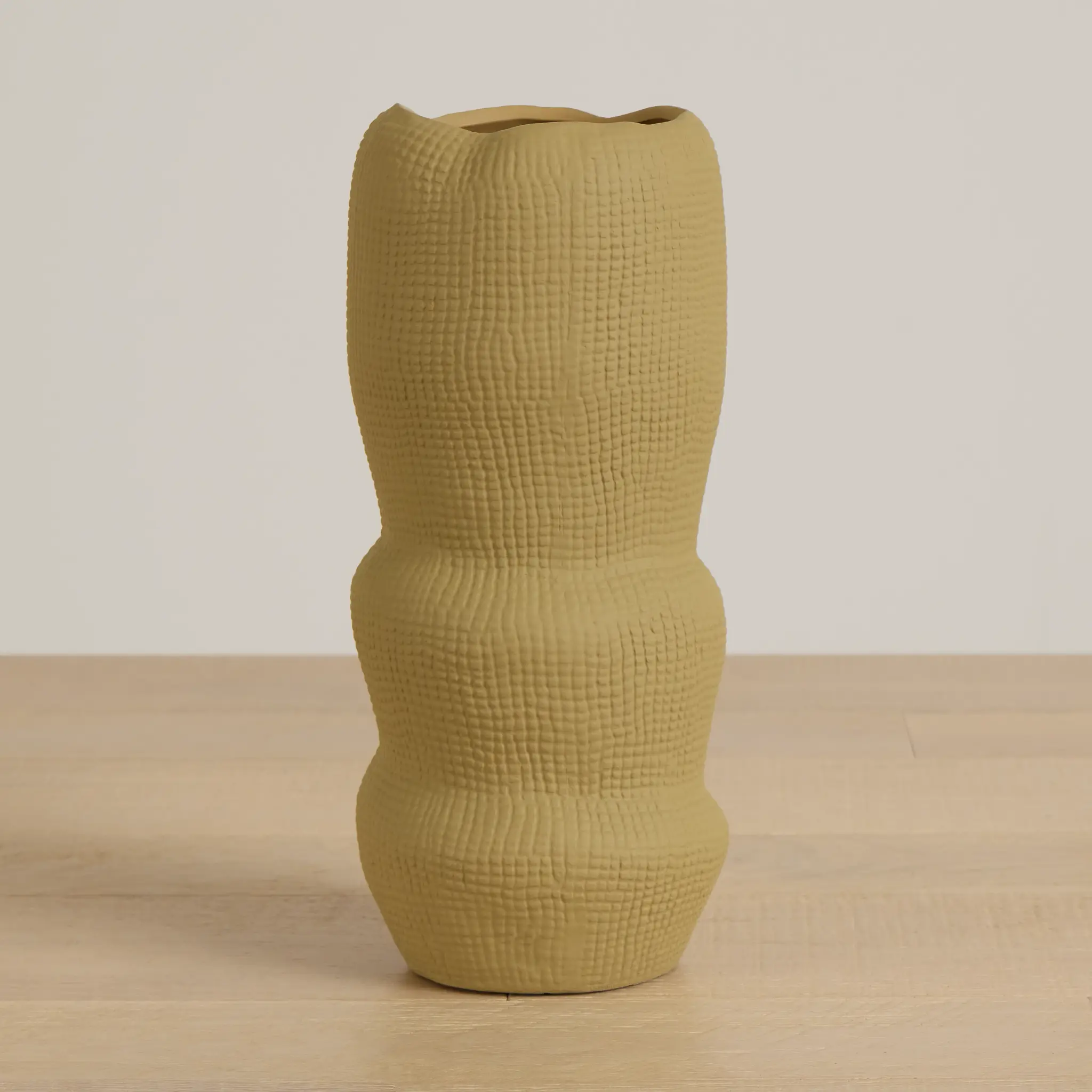 Waffi Beige Small Vase Waffi Beige Small Vase