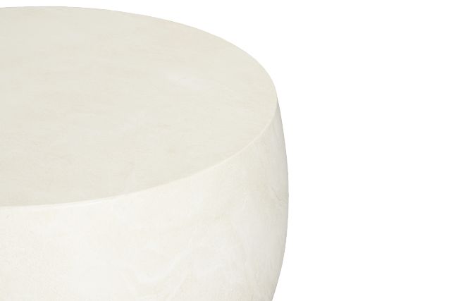 Tai Light Beige Round Coffee Table