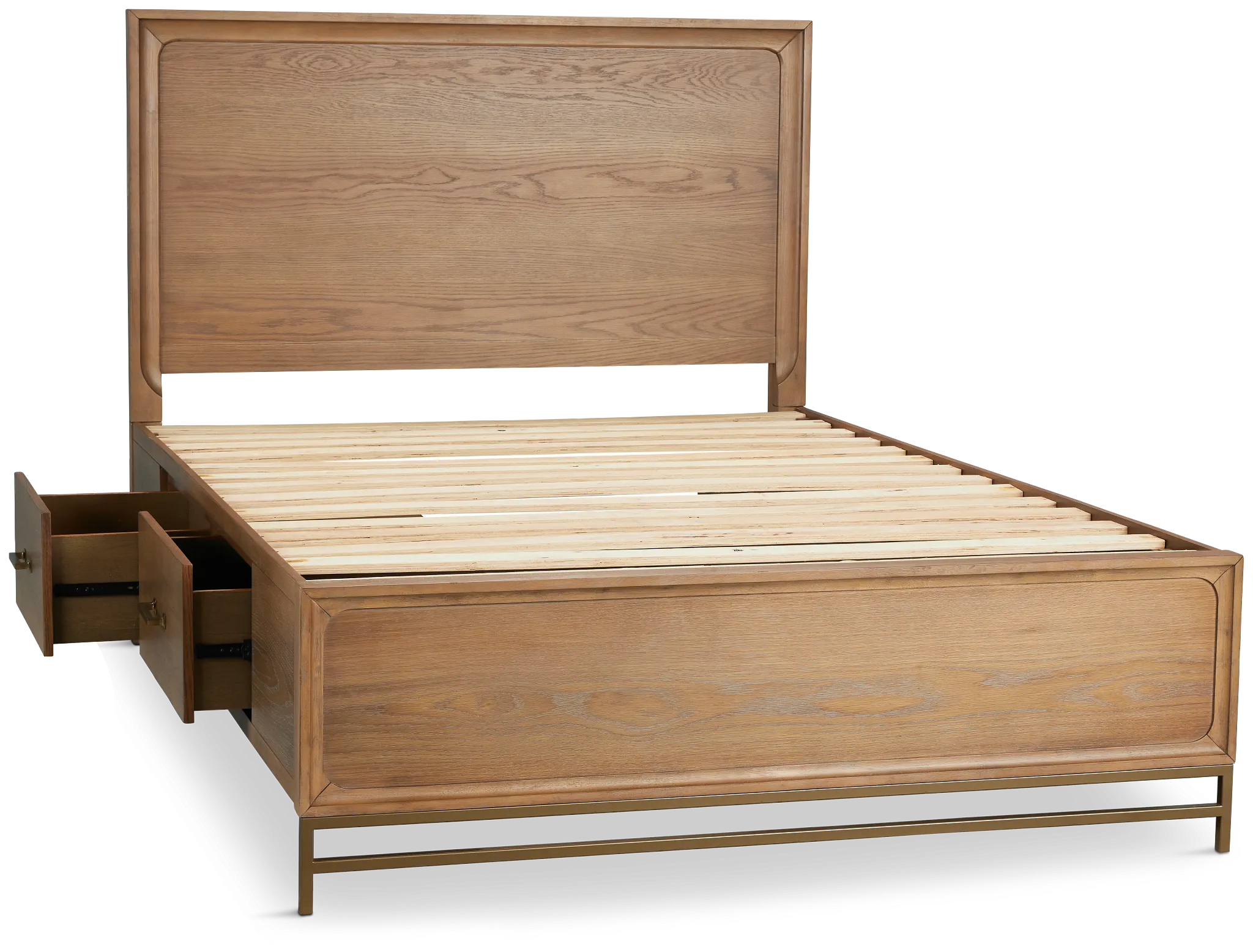 Provo Mid Tone Panel Storage Bed