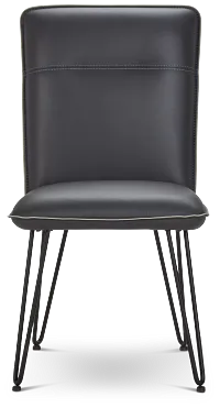 Demi Dark Gray Upholstered Side Chair