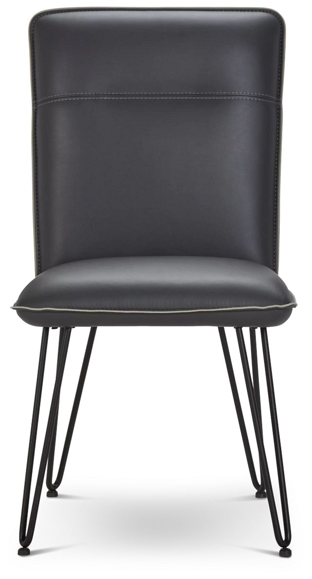 Demi Dark Gray Upholstered Side Chair