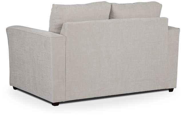 Maxie Light Beige Micro Loveseat