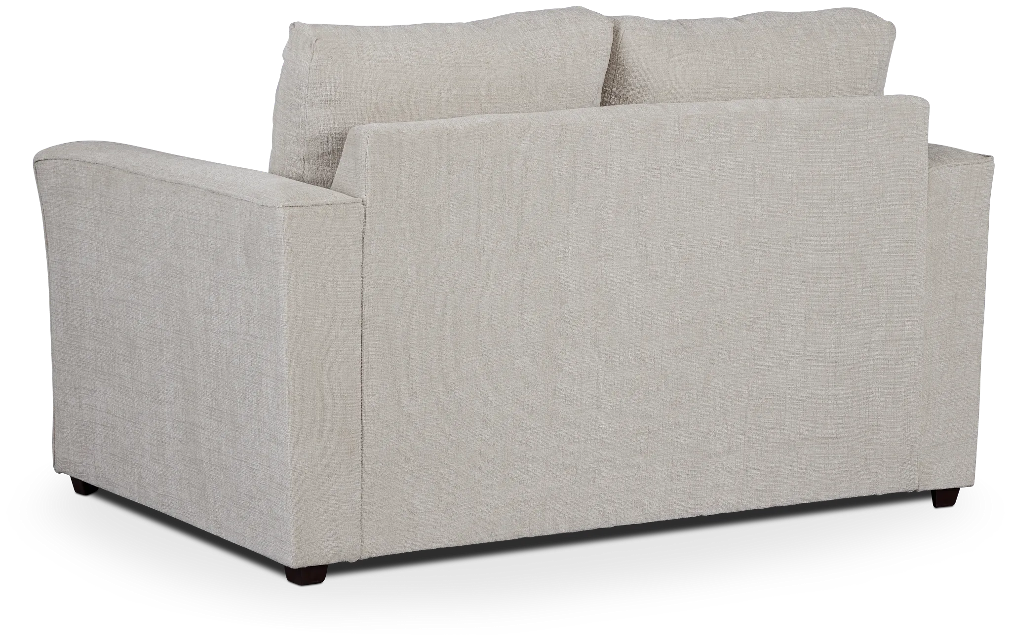 Maxie Light Beige Micro Loveseat