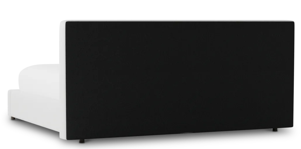 Grayton Elite Ivory 44" Upholstered Platform Bed