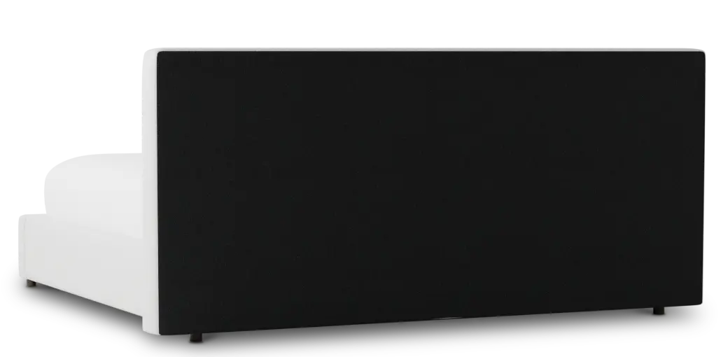 Grayton Elite Ivory 44" Upholstered Platform Bed Grayton Elite Ivory 44" Upholstered Platform Bed