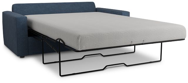 Siesta Maguire Blue Fabric Memory Foam Sleeper
