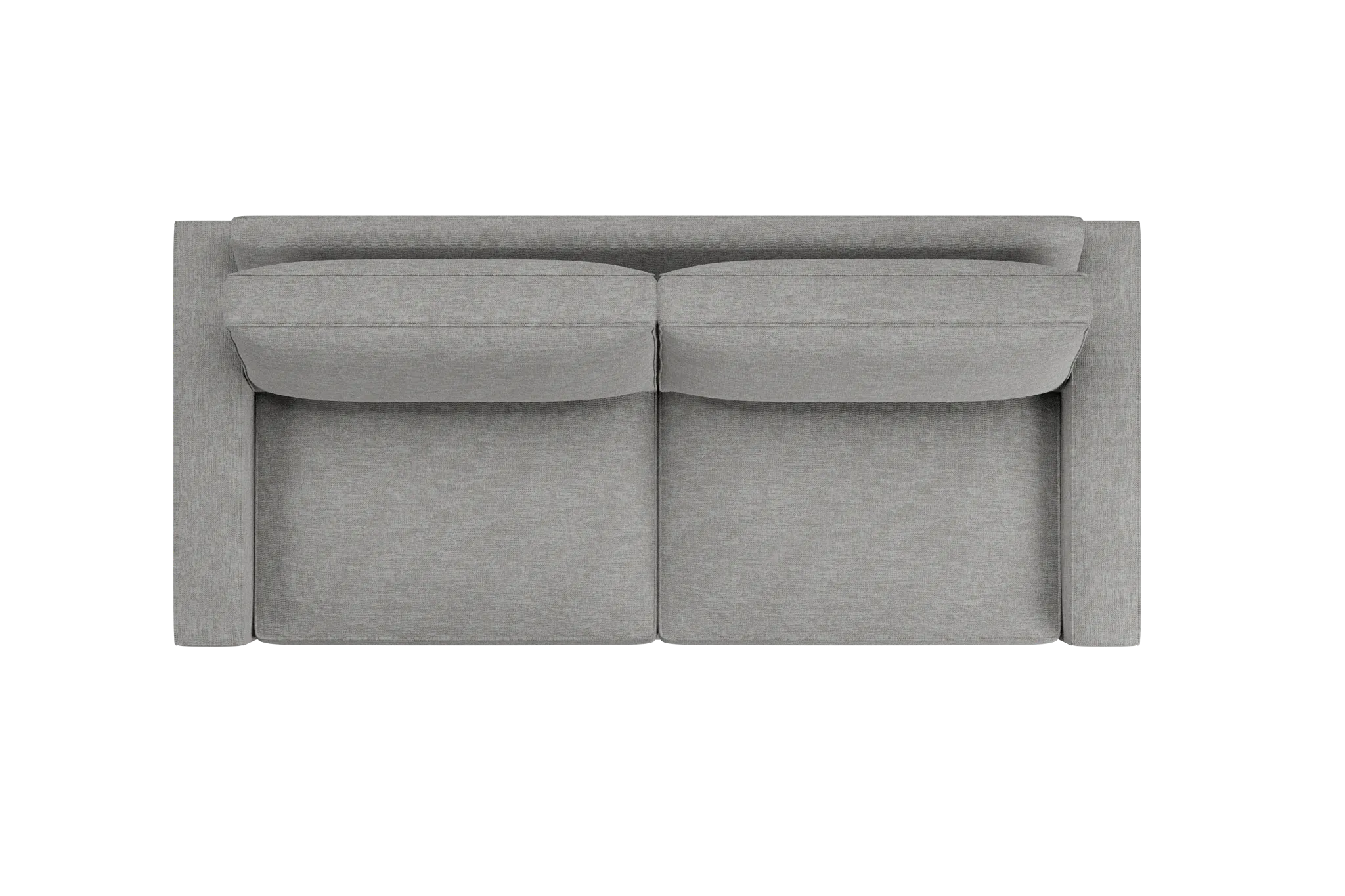Edgewater Victory Gray 96" Sofa W/ 2 Cushions