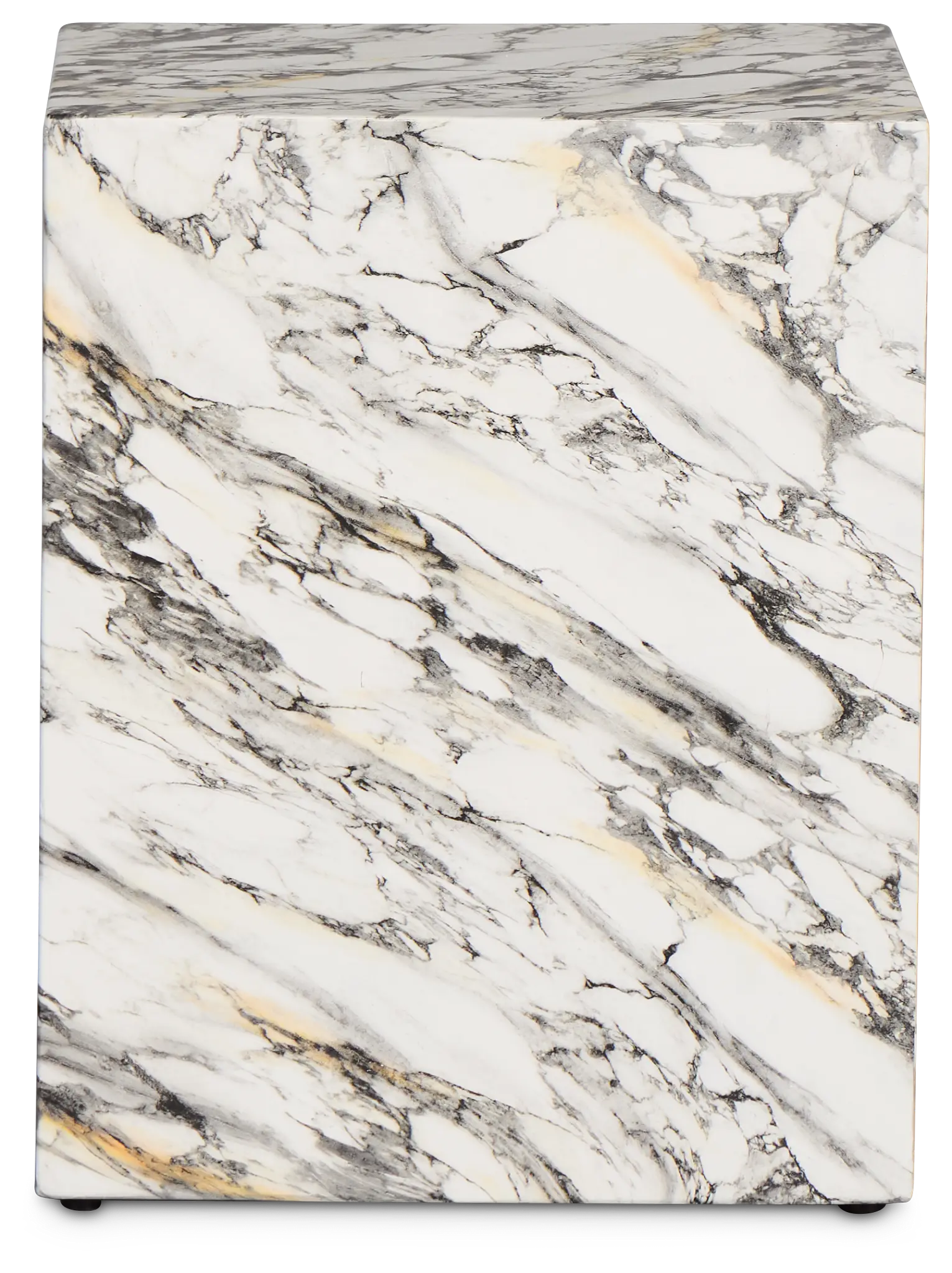 Sebbie White Square End Table Sebbie White Square End Table