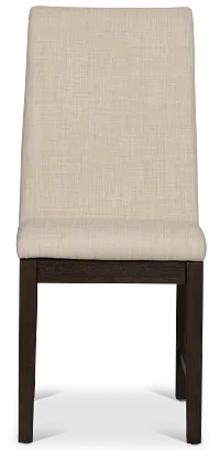 Roswell Dark Beige Upholstered Side Chair