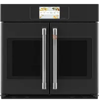 Cafe 90 Series Black 30" Single Electric Oven