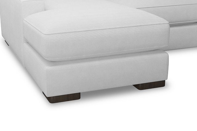 Edgewater Suave White Large Left Chaise Sectional