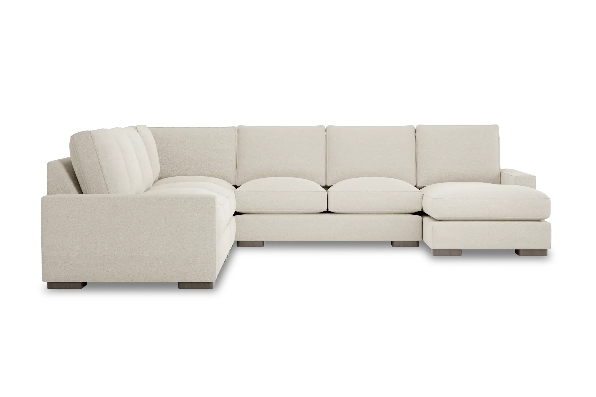Edgewater Elite Ivory Large Right Chaise Sectional