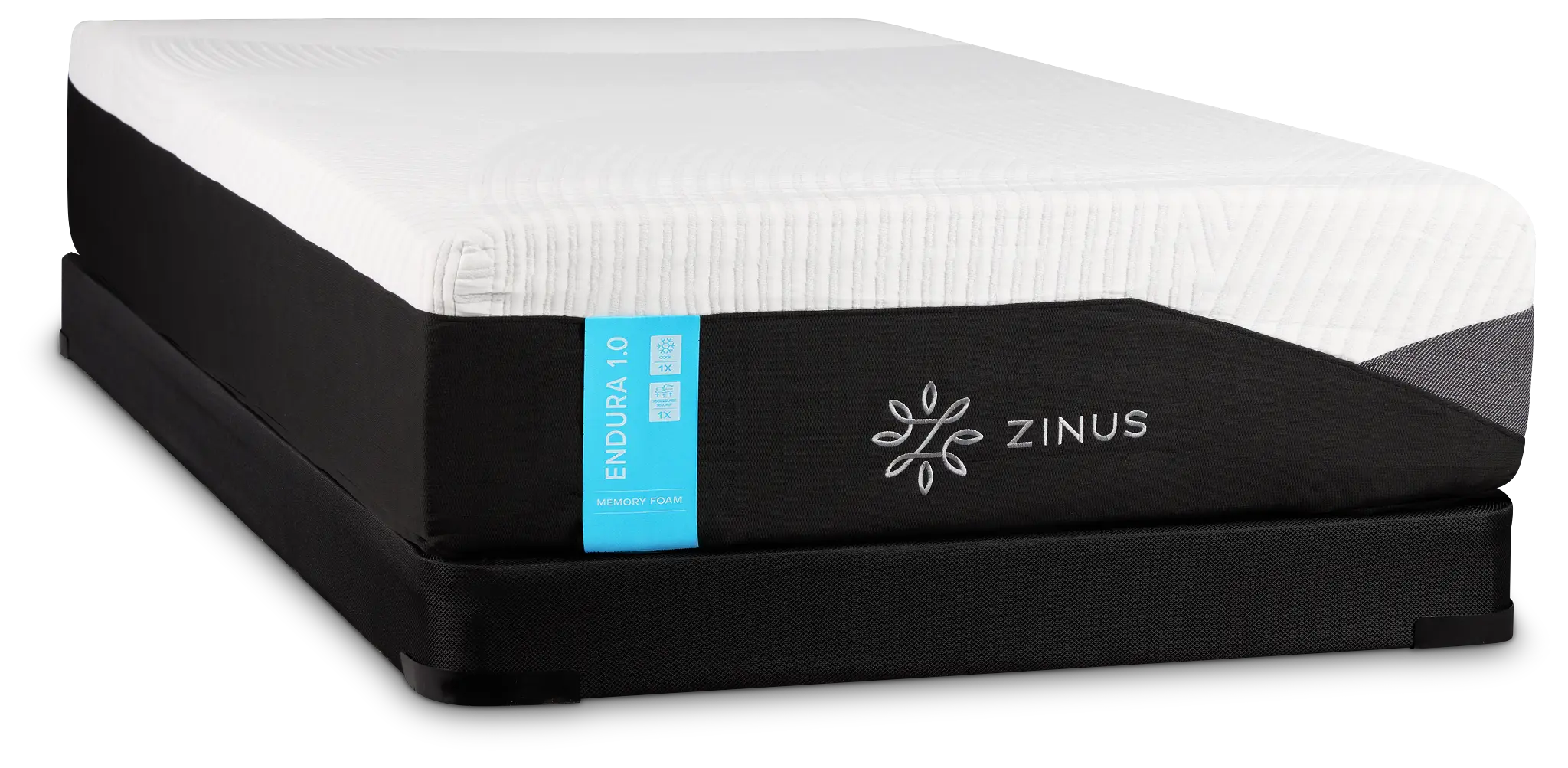 Zinus Endura 1.0 Firm Low-profile Mattress Set Zinus Endura 1.0 Firm Low-profile Mattress Set