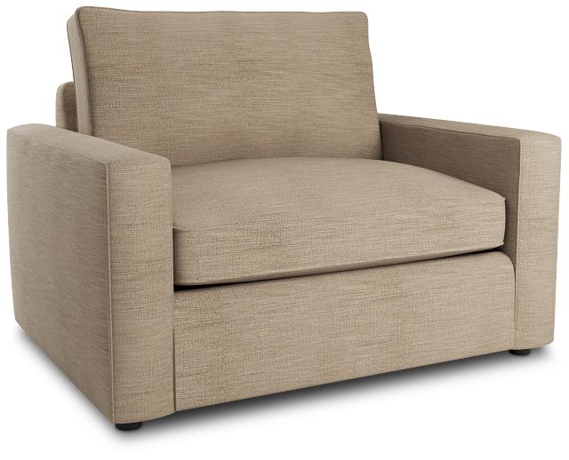 Siesta Victory Taupe Fabric Cooling Memory Foam Sleeper