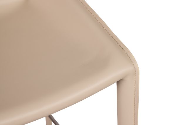 Wayne Light Beige 27" Upholstered Barstool
