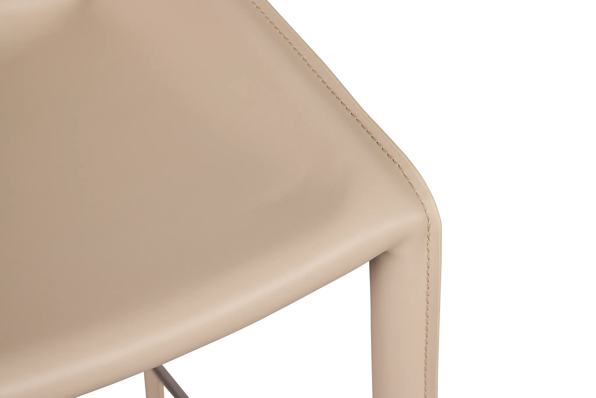 Wayne Light Beige 27" Upholstered Barstool