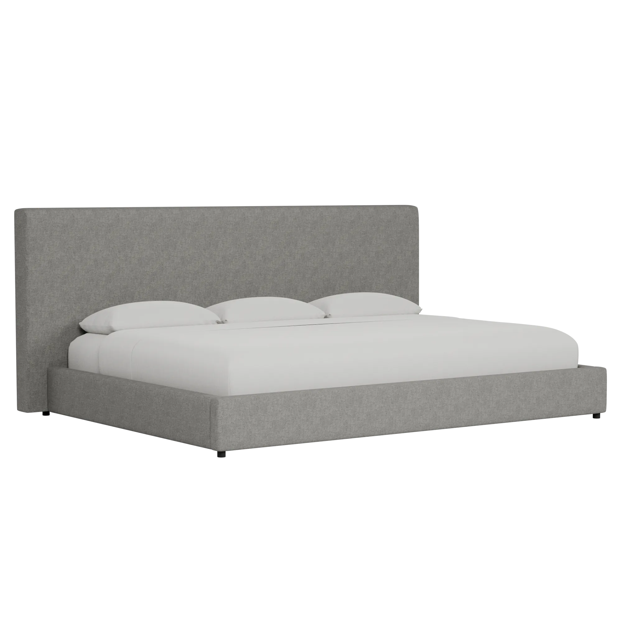 Grayton Linen 54" Upholstered Platform Bed